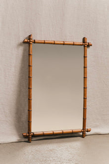 Specchio in faux bamboo SPE0689 1 Raw 