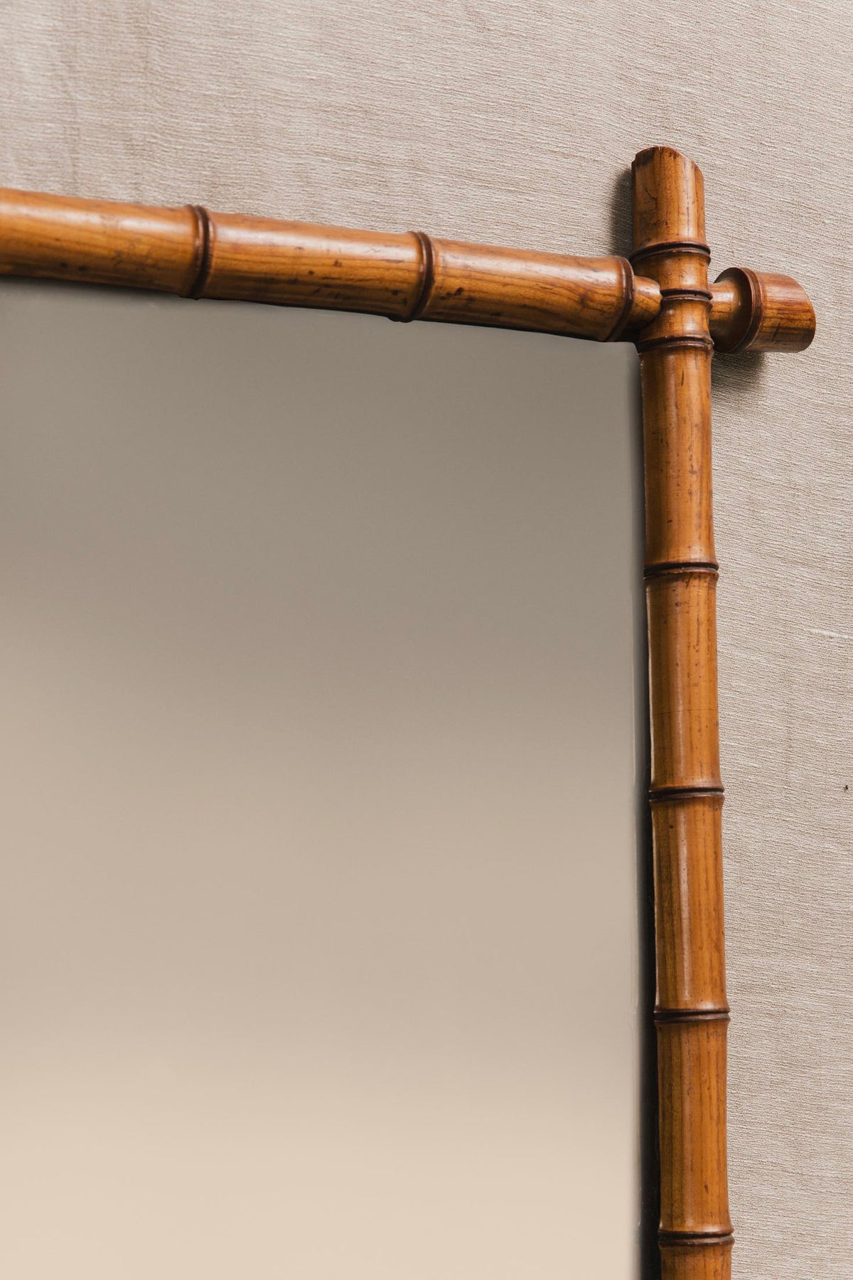 Specchio in faux bamboo SPE0689 1 Raw 