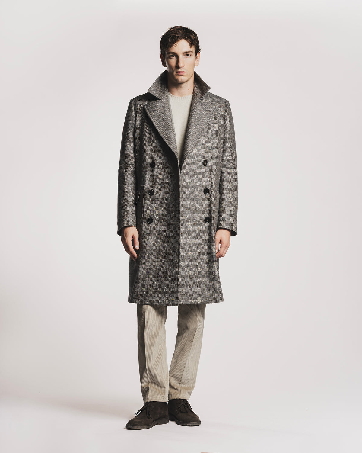 POLO COAT BYRON TWEED LANA E CASHMERE COPLHRLGF6 1 Raw 