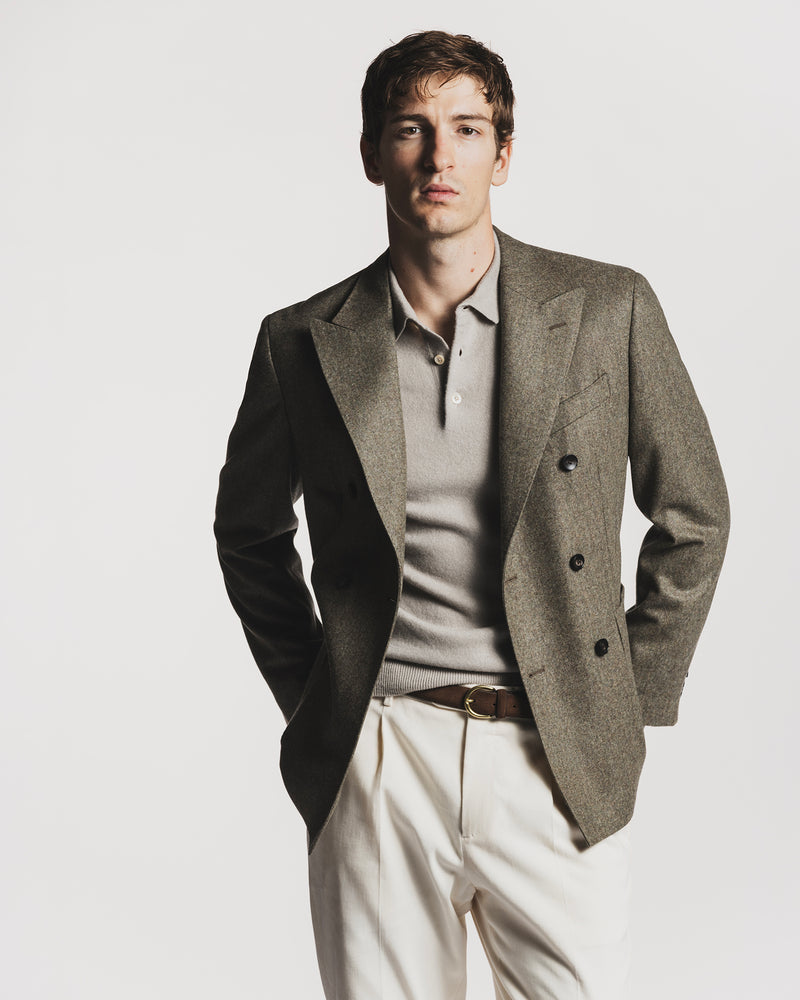 GIACCA LORD DI FLANELLA KHAKI JKDBFLKKF6 1 Raw 