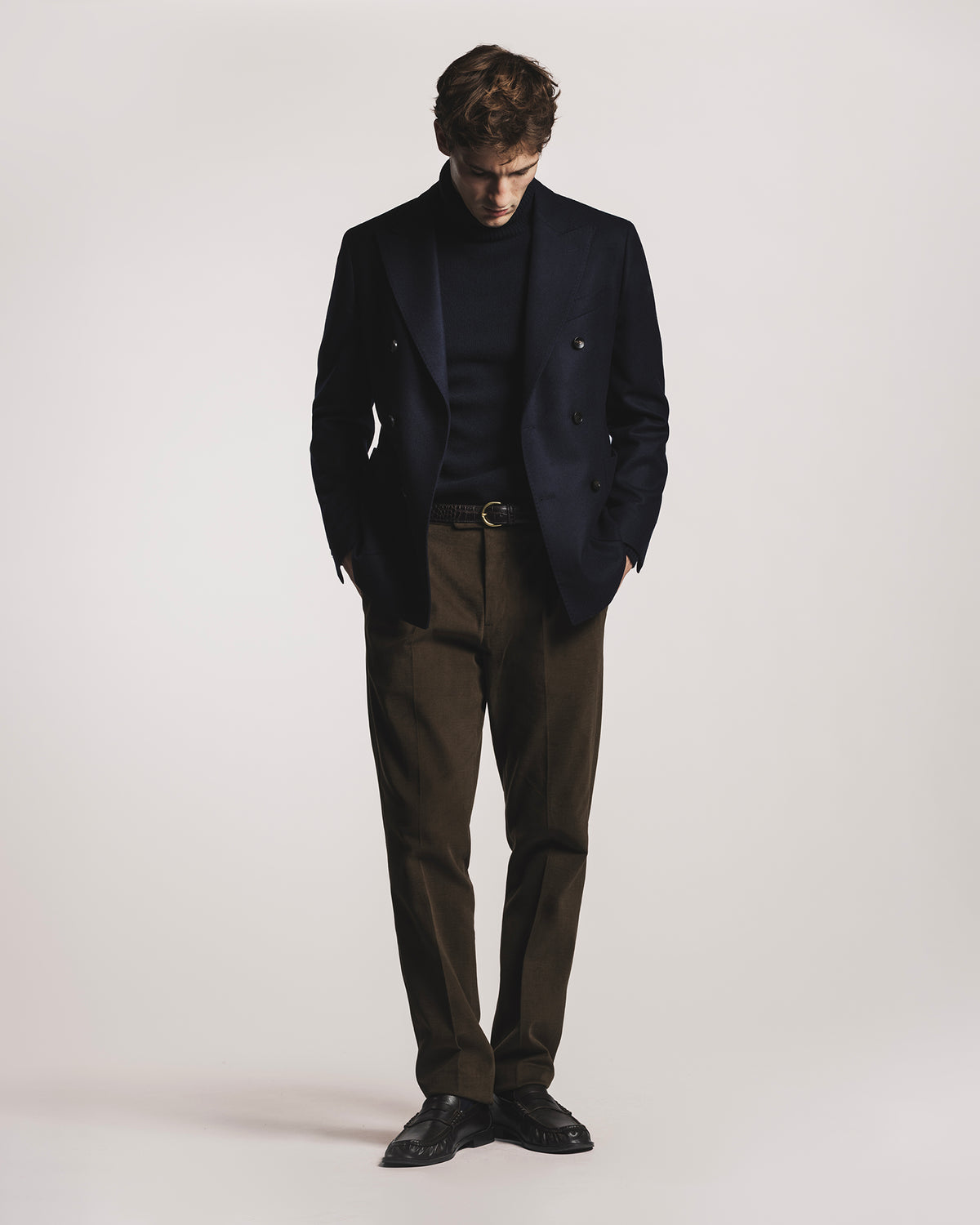 GIACCA LORD IN SOFT LAMBSWOOL BLU JKDBLMBLF6 1 Raw 