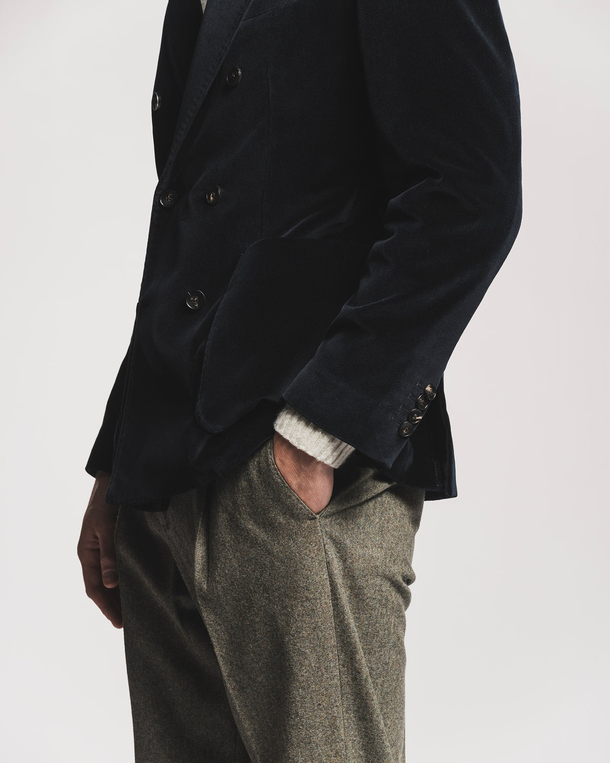 GIACCA LORD IN VELLUTO BLU NAVY JKDBVLBLF6 1 Raw 