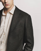 GIACCA WINDSOR IN SOFT LAMBSWOOL OLIVA JKSBLMOLF6 1 Raw 