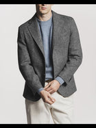 GIACCA WINDSOR IN TWEED LAVATO JKSBTWMGF6 1 Raw 