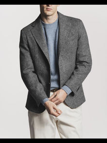 GIACCA WINDSOR IN TWEED LAVATO JKSBTWMGF6 1 Raw 