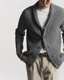 CARDIGAN MARINE LANA & CASHMERE KNCAWCMGF6 1 Raw 