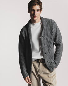 CARDIGAN MARINE LANA & CASHMERE KNCAWCMGF6 1 Raw 