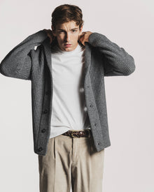 CARDIGAN MARINE LANA & CASHMERE KNCAWCMGF6 1 Raw 