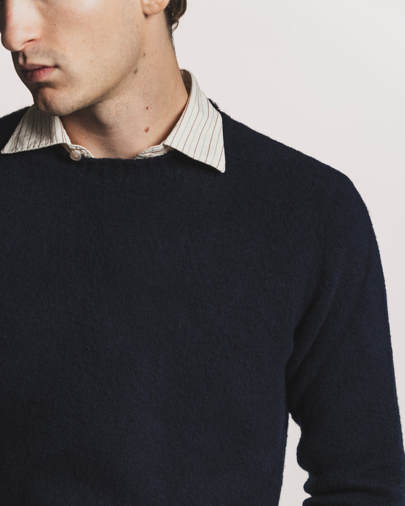 GIROCOLLO KEATS IN LANA E CASHMERE<BR/> KNSWWCBLF6 1 Raw 