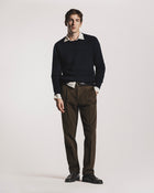 GIROCOLLO KEATS IN LANA E CASHMERE<BR/> KNSWWCBLF6 1 Raw 