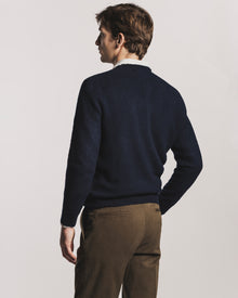 GIROCOLLO KEATS IN LANA E CASHMERE<BR/> KNSWWCBLF6 1 Raw 