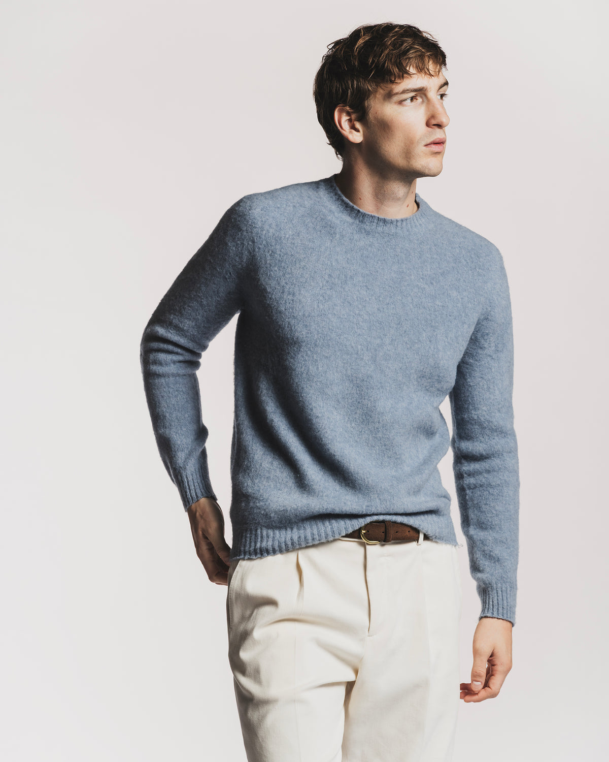 GIROCOLLO KEATS LANA E CASHMERE<BR/> KNSWWCMAF6 1 Raw 