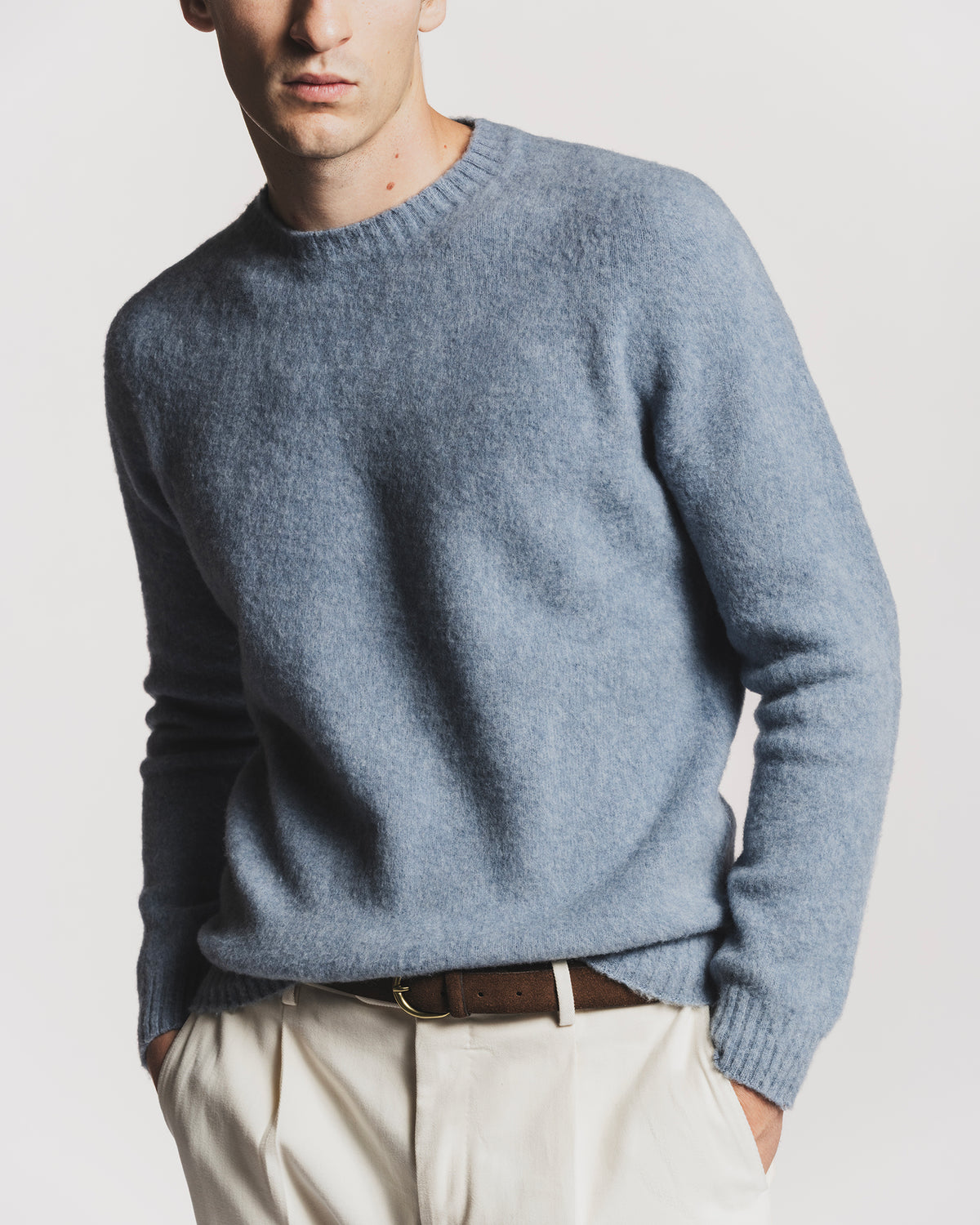 GIROCOLLO KEATS LANA E CASHMERE<BR/> KNSWWCMAF6 1 Raw 
