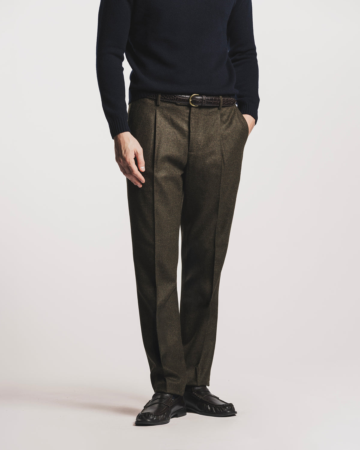 PANTALONE LAWRENCE IN FLANNELLA GALLES TRPLFGGBF6 1 Raw 