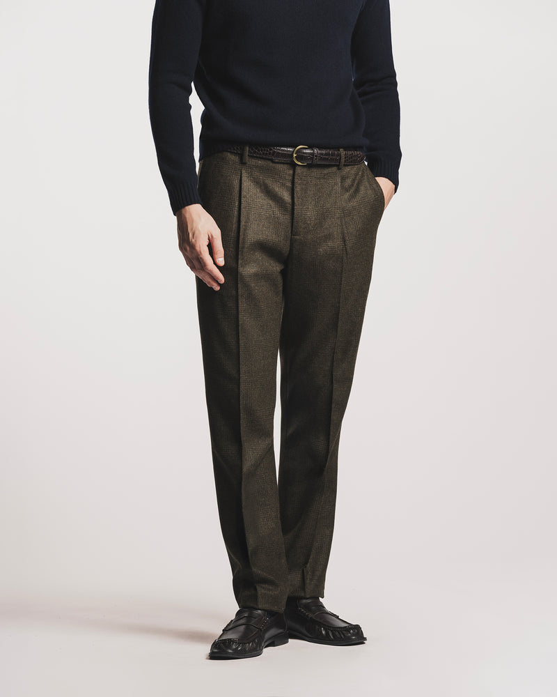 PANTALONE LAWRENCE IN FLANNELLA GALLES TRPLFGGBF6 1 Raw 