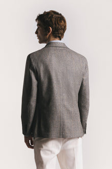 GIACCA WINDSOR <BR/>FLANELLA DI LANA JKSBFLWLF5 810 Raw 