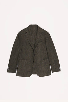 GIACCA WINDSOR TWEED DI LANA JKSBTWGRF5 530 Raw 