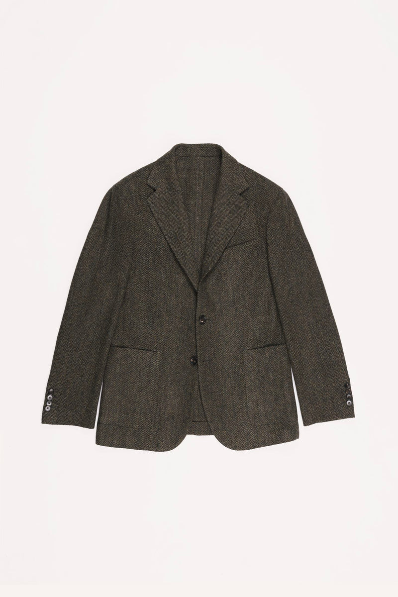 GIACCA WINDSOR TWEED DI LANA JKSBTWGRF5 530 Raw 