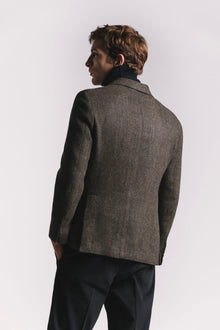 GIACCA WINDSOR TWEED DI LANA JKSBTWGRF5 530 Raw 