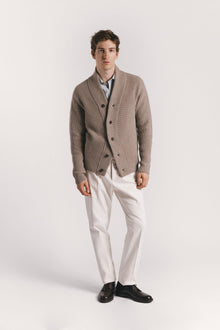CARDIGAN MARINE LANA & CASHMERE<BR/><BR/> KNCAWCBGF5 230 Raw 