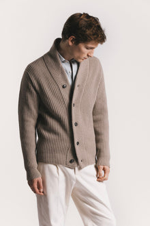 CARDIGAN MARINE LANA & CASHMERE<BR/><BR/> KNCAWCBGF5 230 Raw 