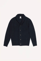 CARDIGAN MARINE LANA & CASHMERE<BR/> KNCAWCBLF5 780 Raw 