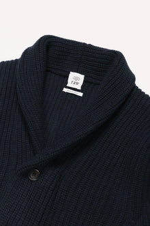 CARDIGAN MARINE LANA & CASHMERE<BR/> KNCAWCBLF5 780 Raw 