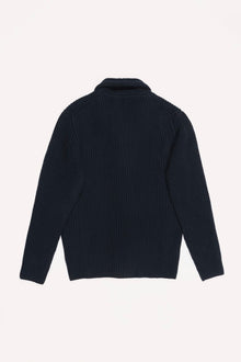 CARDIGAN MARINE LANA & CASHMERE<BR/> KNCAWCBLF5 780 Raw 