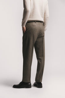 PANTALONE LAWRENCE FLANELLA DI LANA <BR/> TRPLFLBGF5 230 Raw 