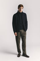 PANTALONE LAWRENCE FLANELLA DI LANA TRPLFLGRF5 570 Raw 
