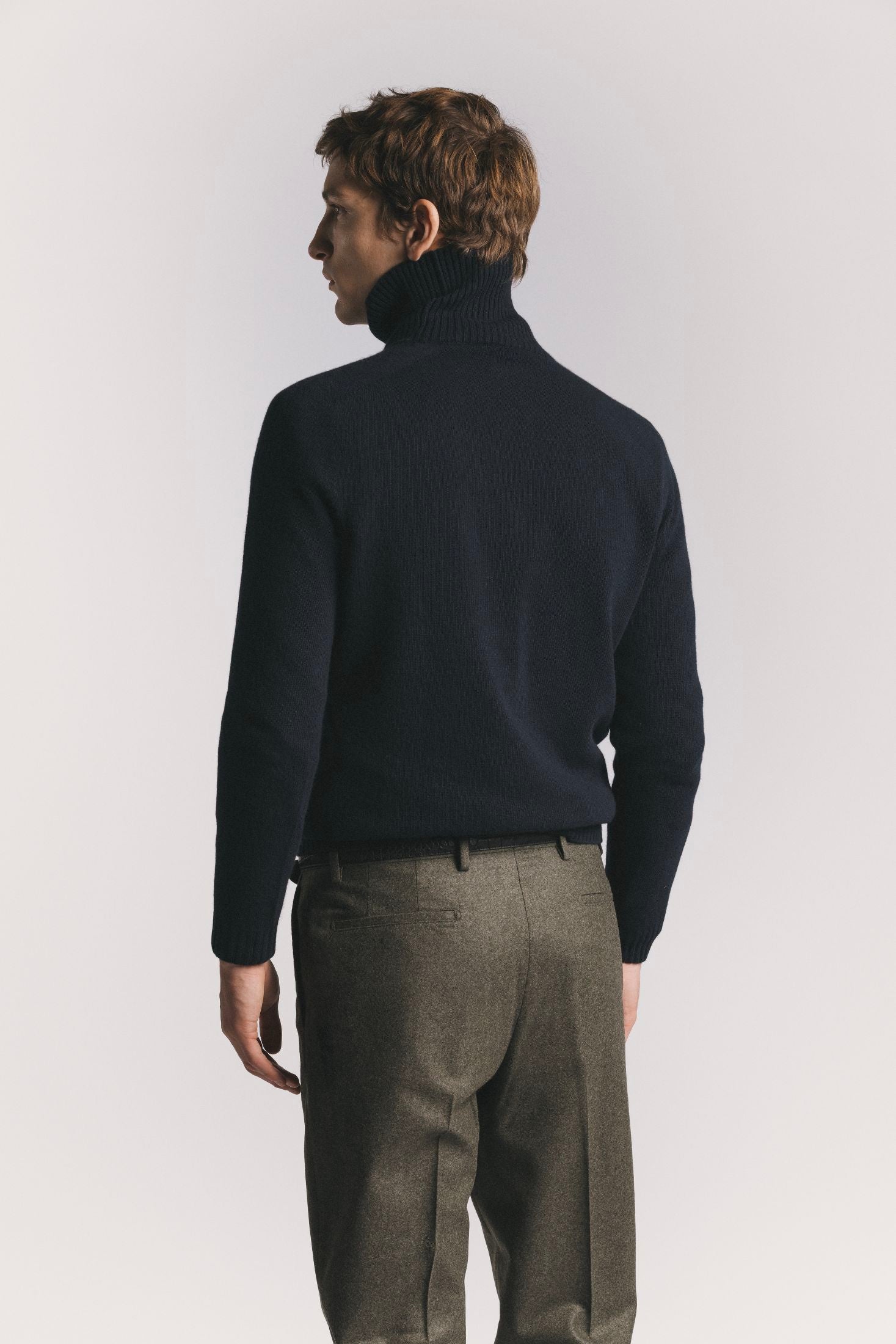 PANTALONE LAWRENCE FLANELLA DI LANA TRPLFLGRF5 570 Raw 