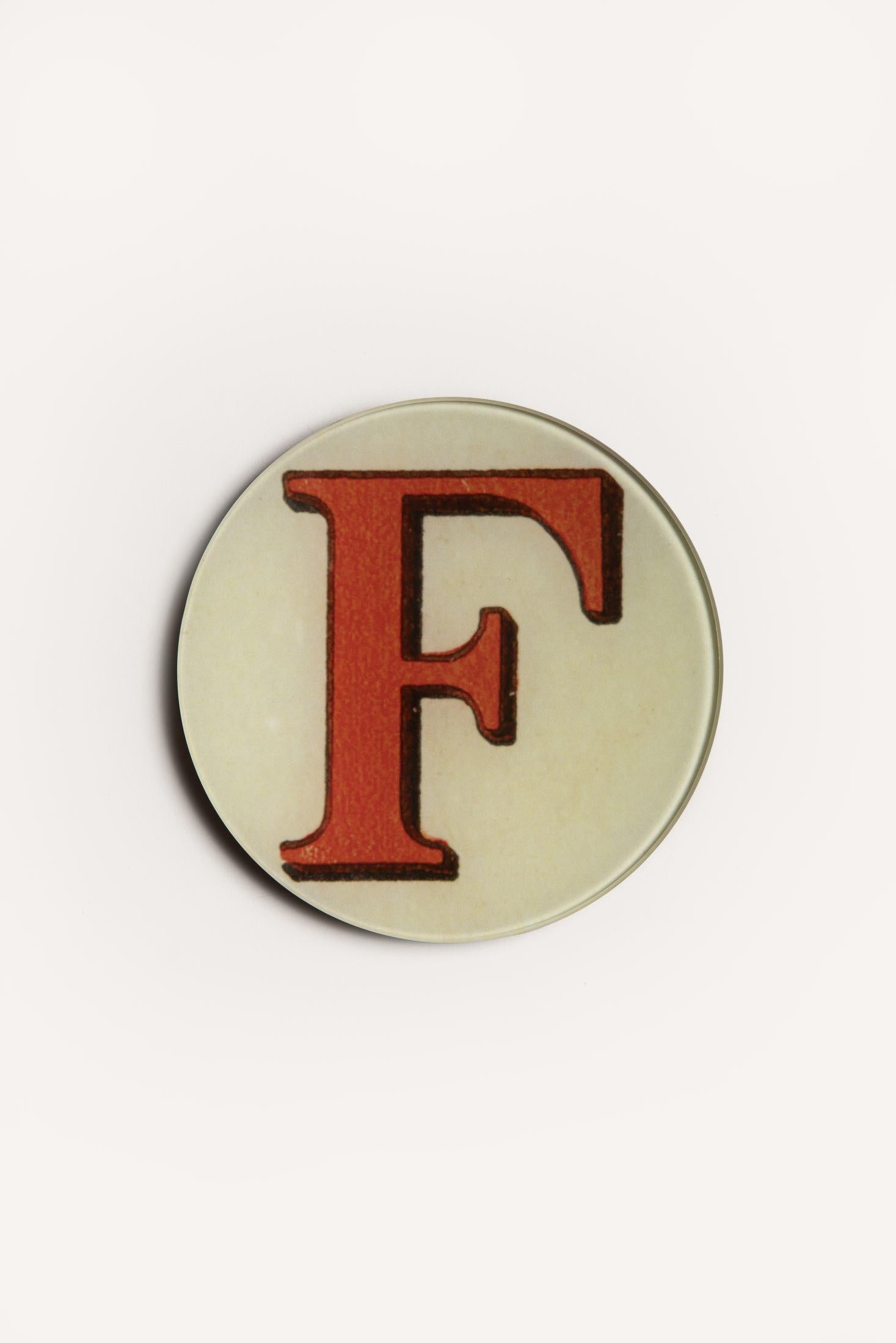 "F" <BR/>ROUND PLATE JDRPRLF 1 John Derian 