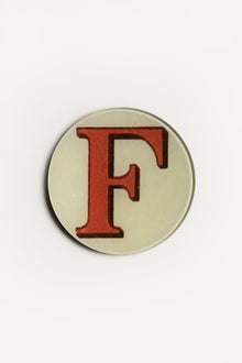 "F" <BR/>ROUND PLATE JDRPRLF 1 John Derian 