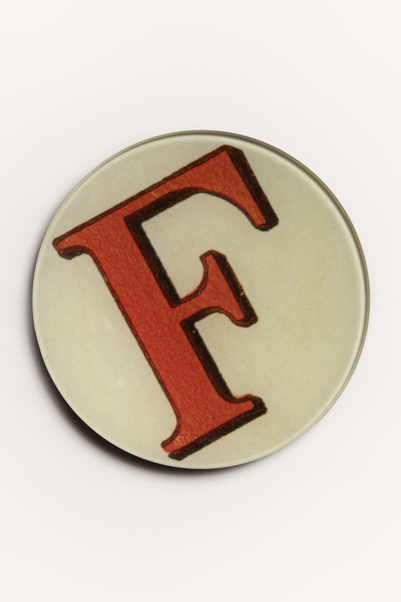 "F" <BR/>ROUND PLATE JDRPRLF 1 John Derian 