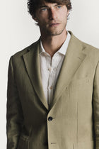 Giacca Windsor  raso di lino JKSBRLKHS6 1 Raw 