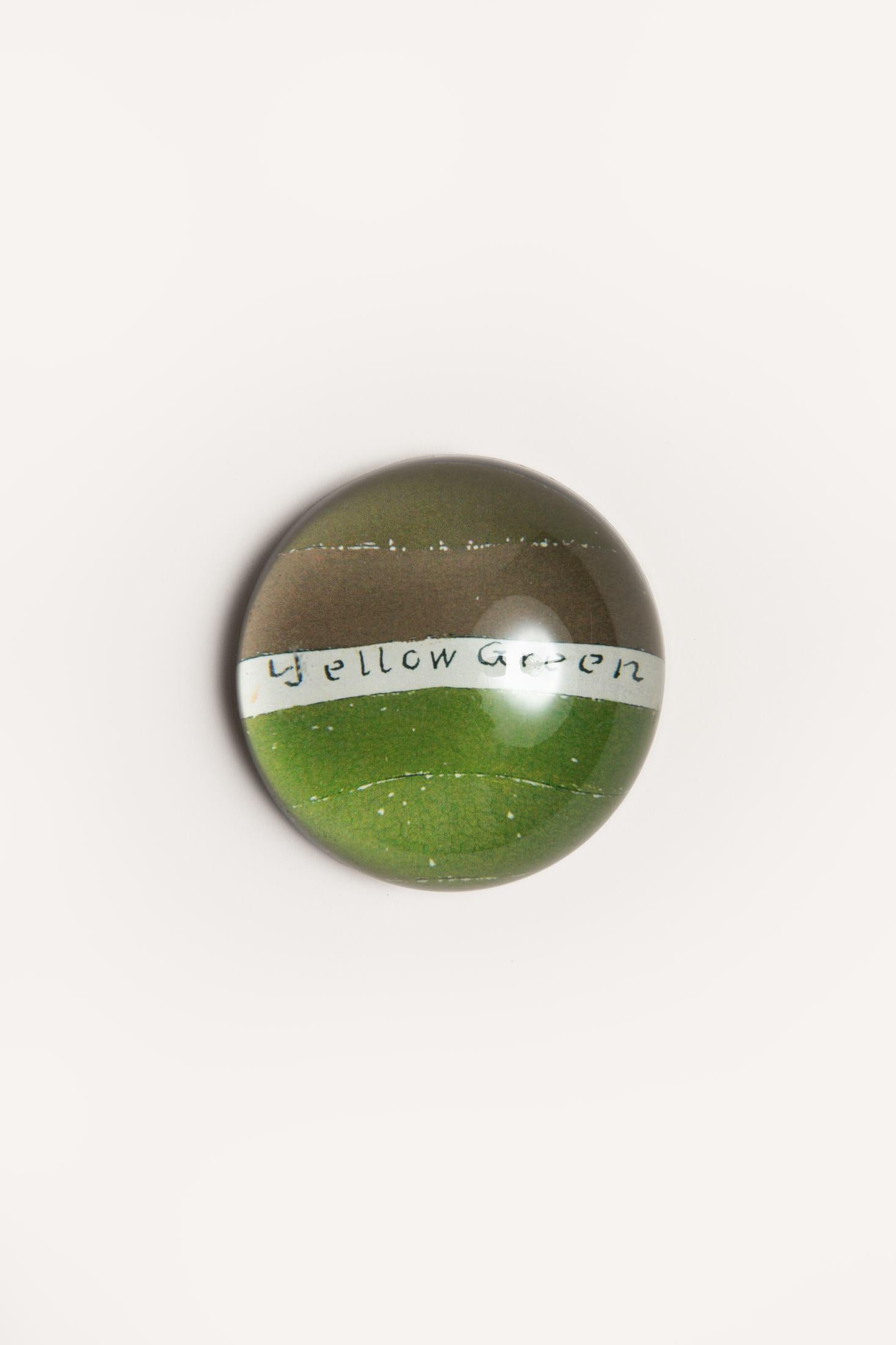 YELLOW GREEN DOME JDDMPWYG 1 John Derian 