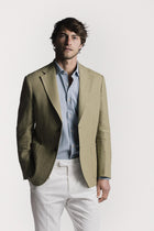 Giacca Windsor  raso di lino JKSBRLKHS6 1 Raw 