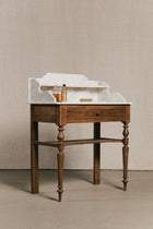 Mobile toeletta con ripiano in marmo<BR/> BAG0236 1 Raw 