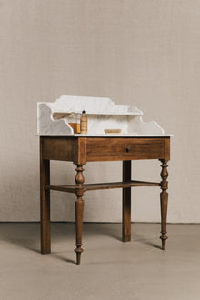 Mobile toeletta con ripiano in marmo<BR/> BAG0236 1 Raw 