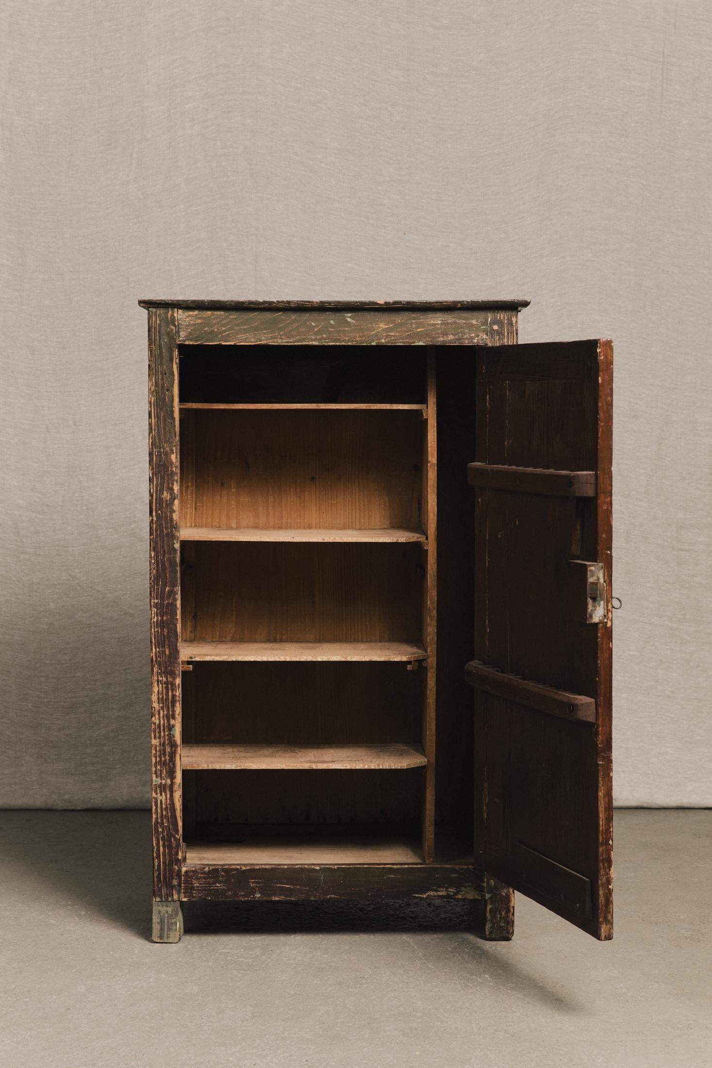 Mobile da lavoro a un'anta in legno, Francia, anni '40 ca. ARM0083 1 Raw 