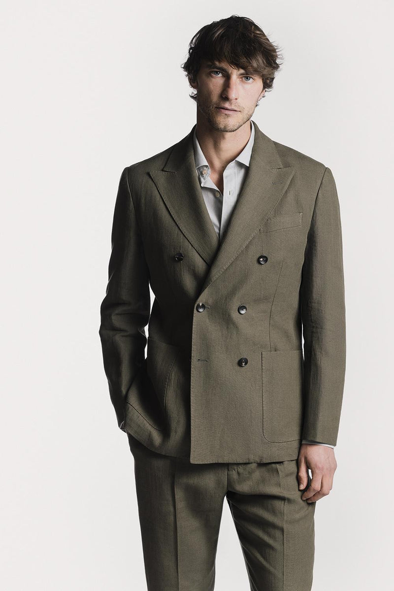 Giacca Lord raso di lino JKDBRLGRS6 78 Raw 
