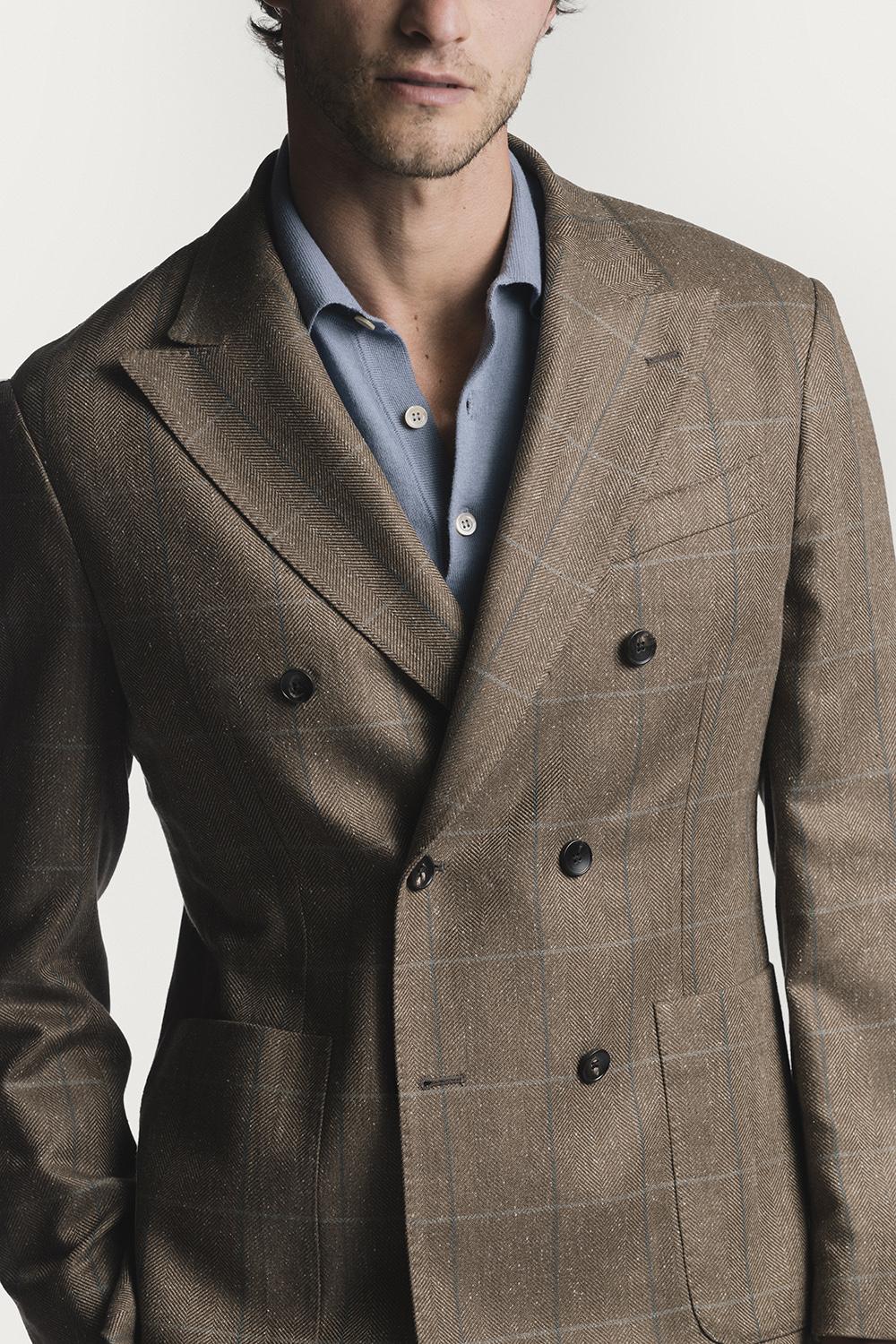 Giacca Lord  seta Mulberry<BR/> JKDBSLTWGRS6 108 Raw 