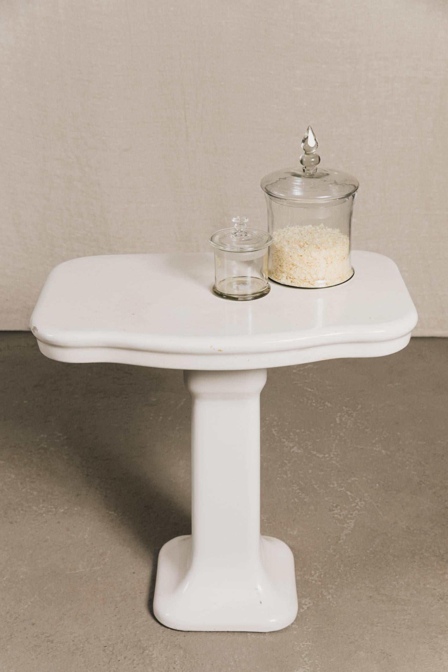 Console da bagno in ceramica bianca<BR/><BR/> BAG0233 1 Raw 