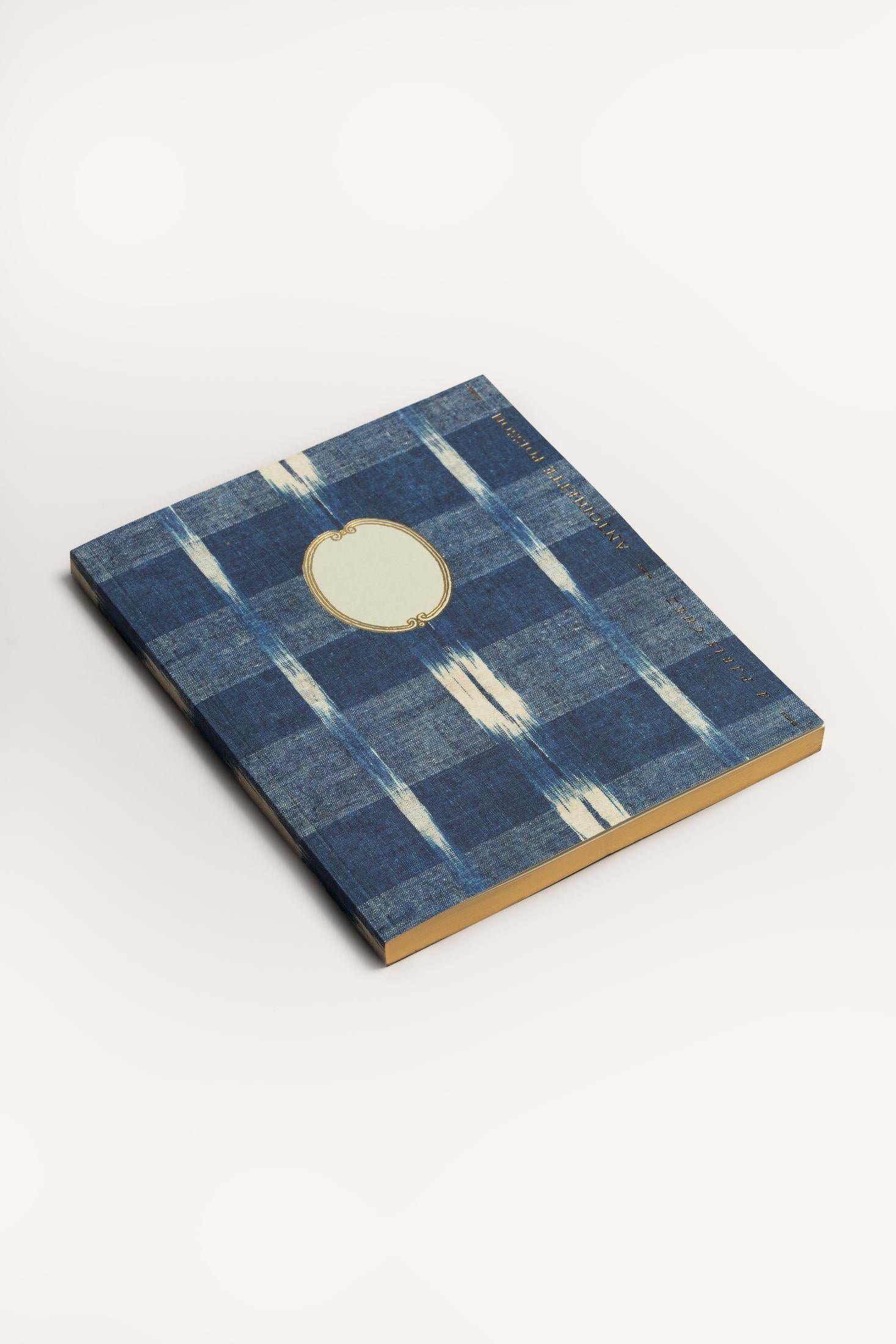 LARGE NOTEBOOK FLAMMÉ INDIGO<BR/> APCAHIERL RAW ANTOINETTE POISSON 