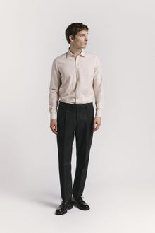 PANTALONE LAWRENCE FLANELLA DI LANA TRPLFLCHF5 880 Raw 