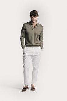 Polo Fitz  cotone cashmere KNPLSCWGRS6 071 Raw 