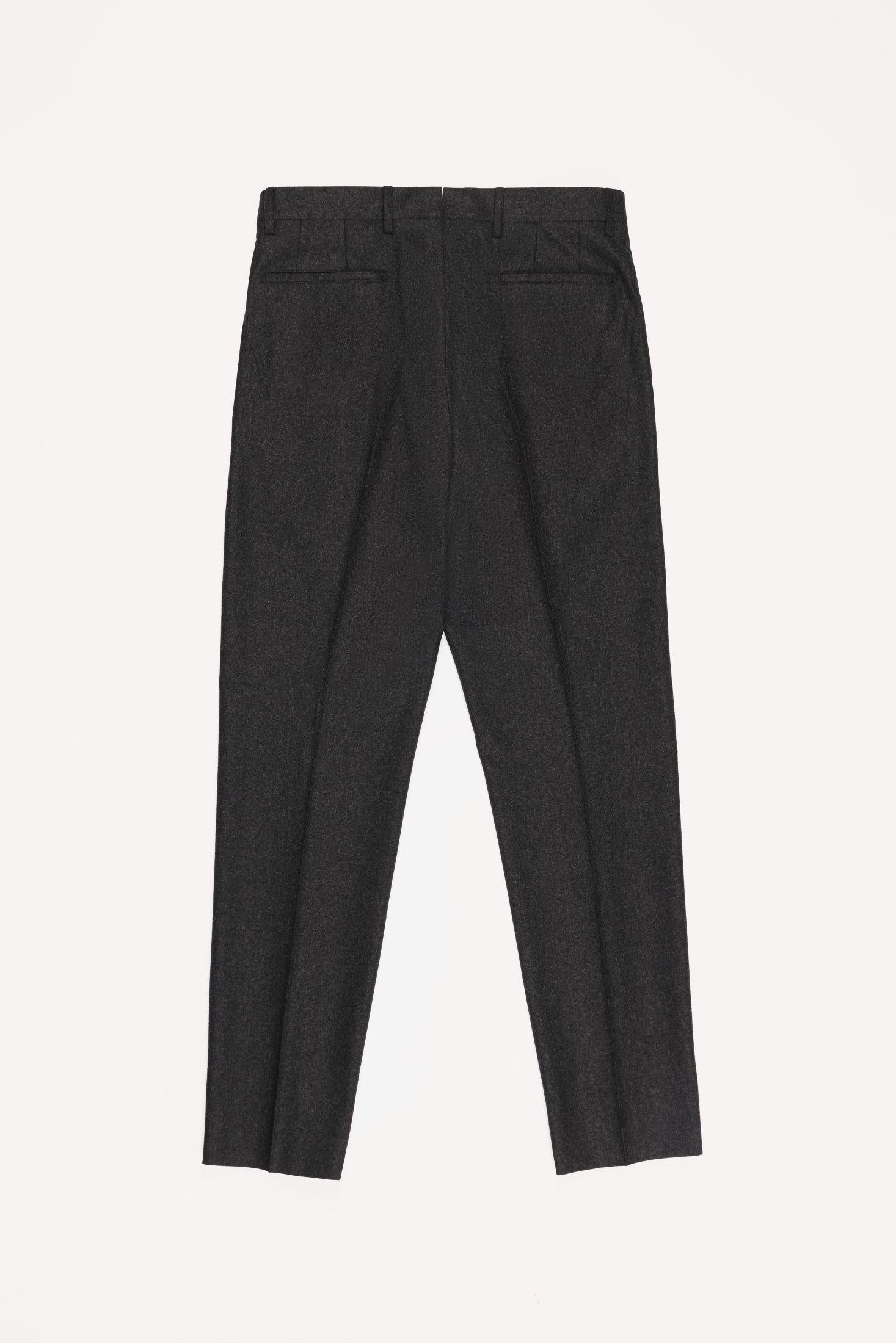PANTALONE LAWRENCE FLANELLA DI LANA TRPLFLCHF5 880 Raw 