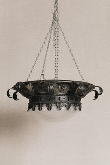 Plafoniera liberty in ferro battuto<BR/> ILL0871 1 Raw 