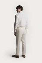 Pantalone Lawrence  raso di Lino TRPLRLCRS6 02 Raw 