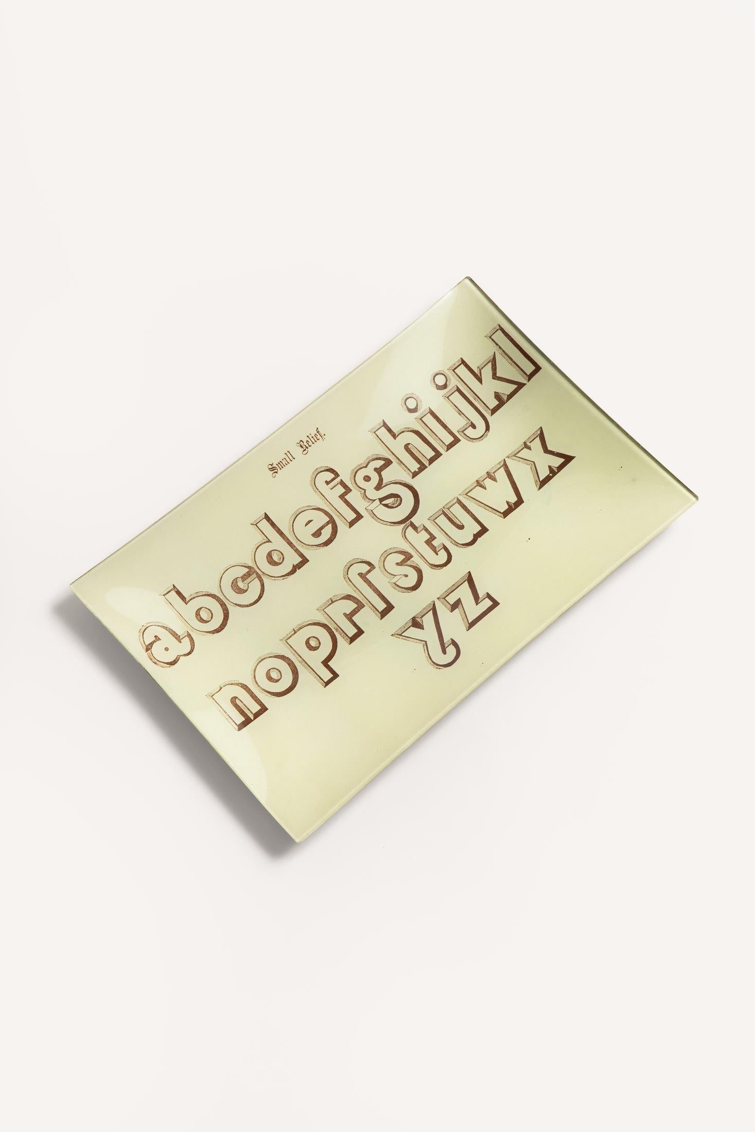 ALPHABET TRAY JDRTAPH35 1 John Derian 